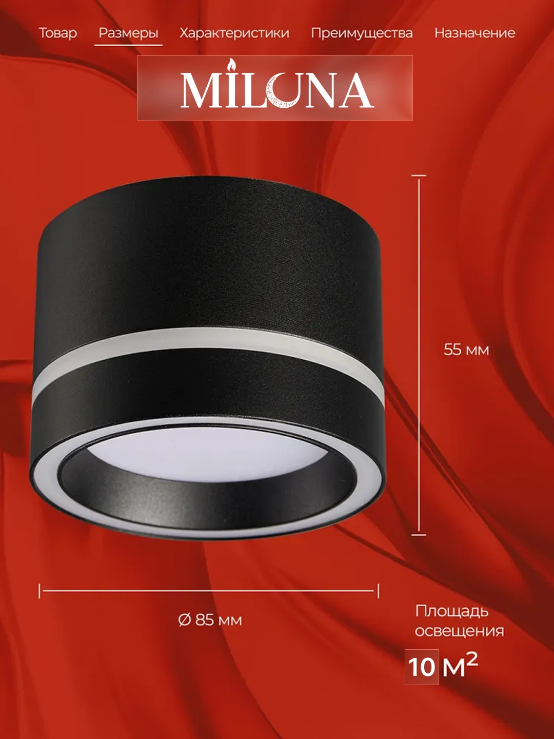 Shift uchun led spot chiroqlar GX53/GU10 galagen qandil , ofis uchun, oshxona , xona uchun