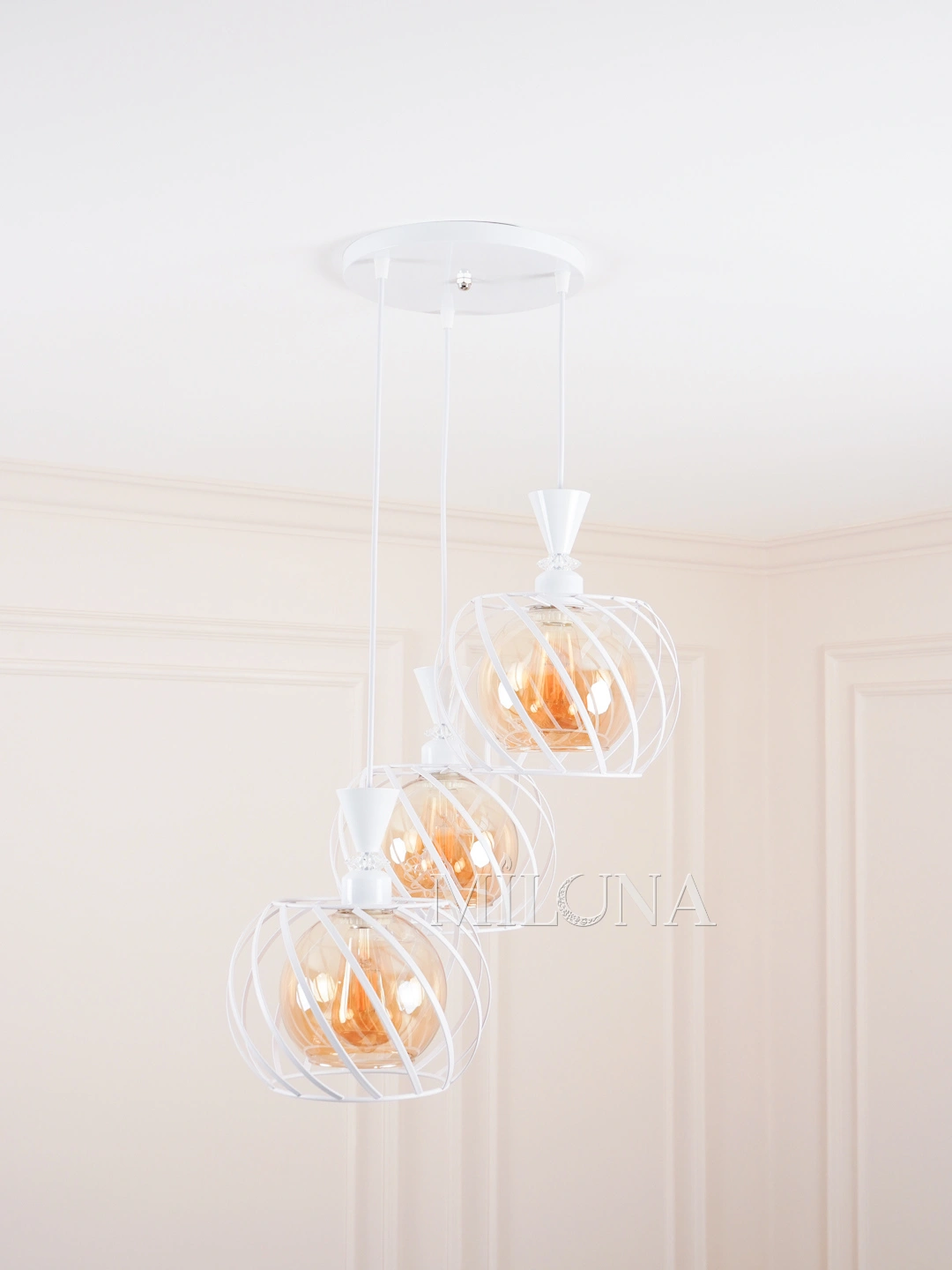 Lyustra, loft uslubida, balandligi sozlanadigan, zal, oshxona uchun plafonli, osma qandil