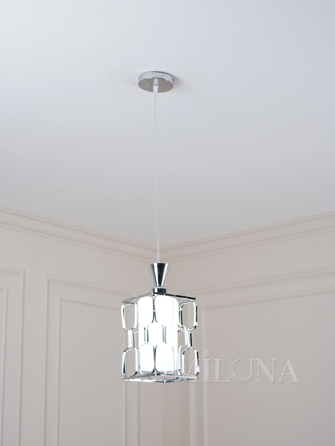 Lyustra, loft uslubida, balandligi sozlanadigan, zal, oshxona uchun plafonli, osma qandil