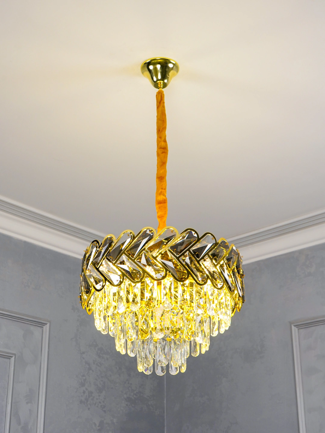 Qandil, balandligi sozlanadigan, yotoqxona, mehmonxona, koridor uchun lyustra