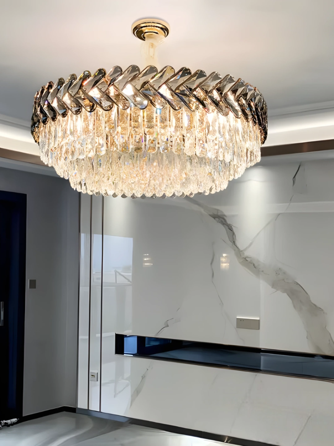 Qandil, balandligi sozlanadigan, yotoqxona, mehmonxona, koridor uchun lyustra