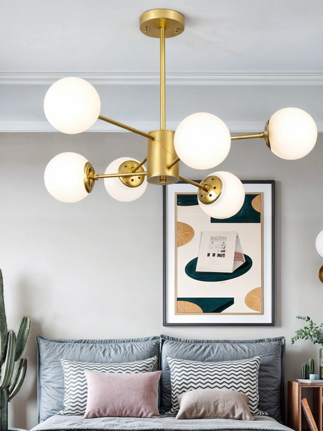 Qandil, balandligi sozlanishi bilan, 3 o'lcham, 4 rang