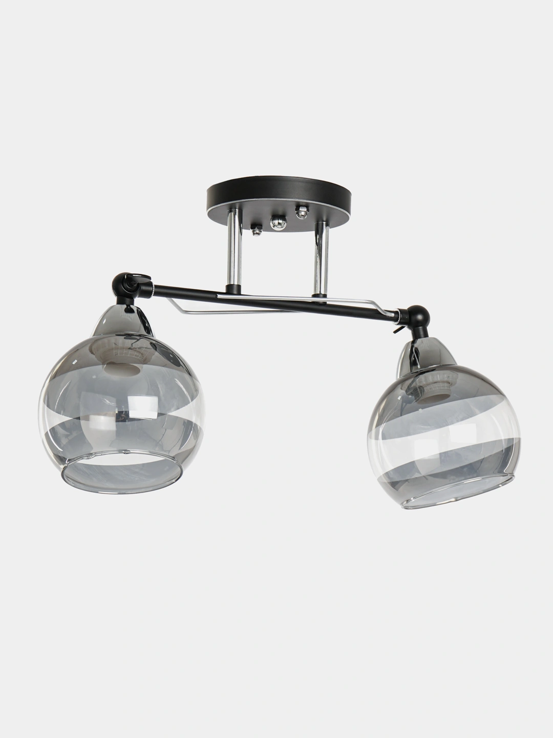 Lyustra plafonlik, 2, 3, 5 patrondan iborat, metall korpusli